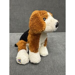 Ganz Webkinz Beagle Dog Plush HM141 Puppy Stuffed Animal  8" Toy No Code